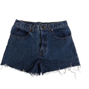 Vintage 90s Women's Jordache High Waist Denim Jean Cut Off Shorts 27 in Waist